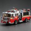 Série Ville Série Camion de pompiers américain « Responder » Maquette en briques de construction: Véhicules de Police SWAT avec Pompe Haute Pression — Jouet pour Enfants