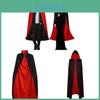 Vampir Kostüm Umhang mit Kapuze für Halloween Cosplay Erwachsene Verkleidungs Requisite