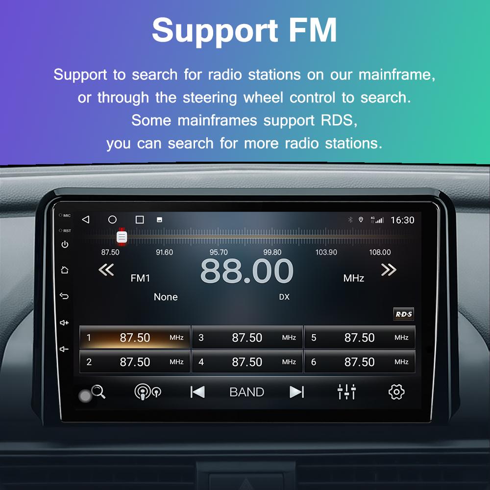 icreative Android Car Radio Video Player For UAZ Patriot 3 2016-2021 GPS Auto BT Stereo Carplay WIFI 1280*720P 2 Din