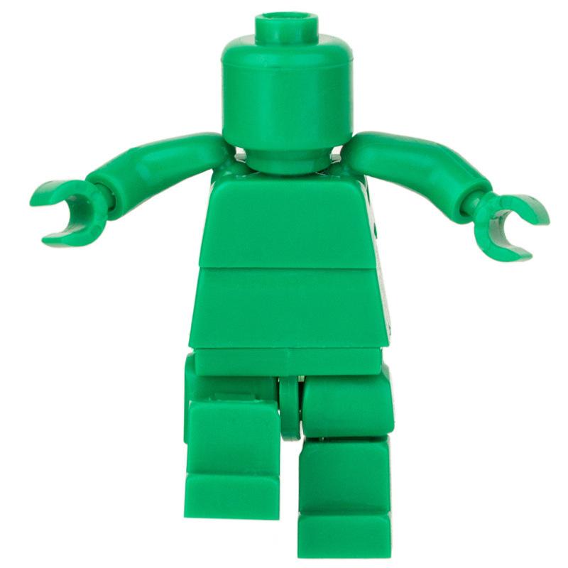 Non-Toxic 1Pcs Diy For Children Plastic Building Toys Combination Action Figures Building Blocks Compatible Accessories Toy