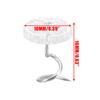 100 Pcs Clear Heads Twist Pins Fastener for Upholstery Blanket Chair Sofa Fixing Decorate Pins Repair Loose Drapery Pins