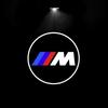 2Pc HD 3D LED Light Car Door Projector Welcome Lights For Bmw 50th M Performance 1 2 3 4 5 7Series X2 X3 X4 X5 X6 X7 M3 M4 M5 M6