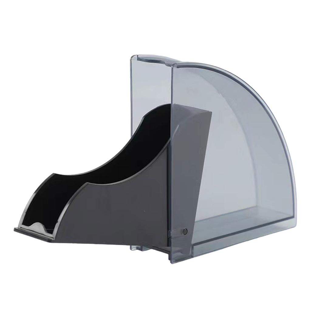 Coffee Filter Holder Coffee Filter Box with Dustproof Cover Filter Paper Holder Storage Dispenser Rack for Coffee Shop