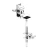 Op de Trommelrand Gemonteerde Koeienbelhouder Clip Metalen Koeienbel Klem Percussie Trommel Accessoire Een Koeienbel Omhoog of Omlaag Verstellen