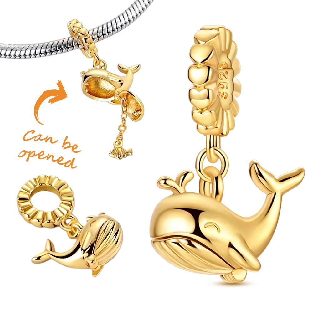 Cute Doll Copper Can Be Opened and Closed Charm Bead Charms Pendant Compatible With for The Brands Do It Yourself Bracelets Women Jewellery Gifts