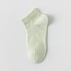 Women's Summer Thin Sweat Absorbing Breathable Mesh Breathable Deodorant Short Cotton Socks