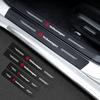 Pentru Volkswagen VW 4 Bucăți Praguri Uși Mașină Plăcuță Anti-zgârieturi Decor Autocolante Fibra de Carbon Pentru Volkswagen VW Golf Polo Tiguan Passat Touareg M