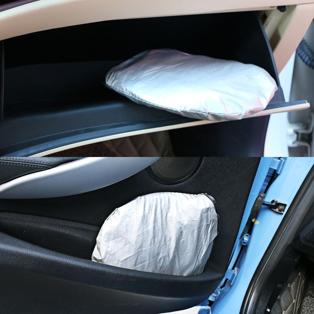 Skladacia slnečná clona na čelné sklo auta pre väčšinu áut, SUV, nákladných áut, dodávok. Clona blokuje UV lúče & Teplo