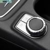 For Mercedes Benz GLA CLA A B Class Car Center Console Multimedia Button Trim