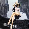 Overlord Figuren Albedo Anime Figur Sexy Mädchen Badeanzug Sitzende Figur Modell PVC Statue Puppe Sammlung Dekoration Spielzeug Geschenke