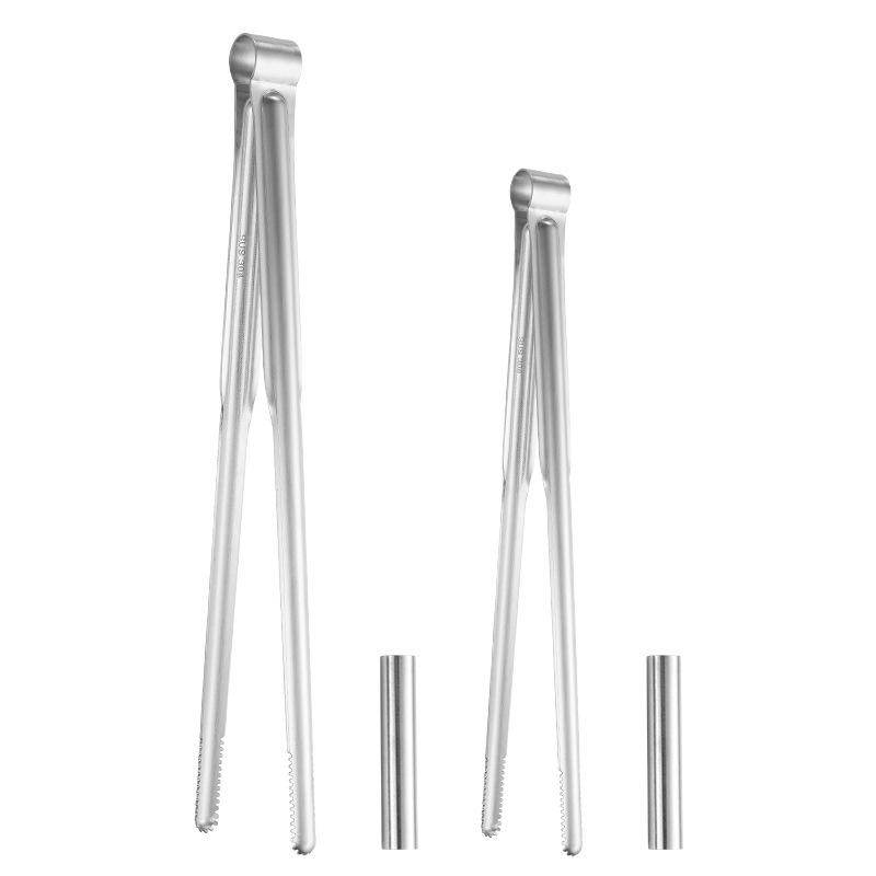 304 Stainless Steel Korean BBQ Grill and Steak Tongs