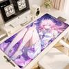 Spiel Honkai Star Rail Cyrene Mauspads Kawaii Anti-Rutsch Gummiunterseite Rand Genäht Groß Home Tischunterlagen Büro Schreibtischzubehör