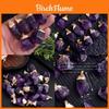 Natural Amethyst Pendant Crystal Raw Stone Necklace For Boho Style Jewelry Collectors