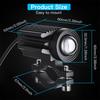 Motorcycle Headlights Led Spotlight 12V Work Lights Led Fog Light For Motorbike Off-Road 4X4 Bike Suv Utv