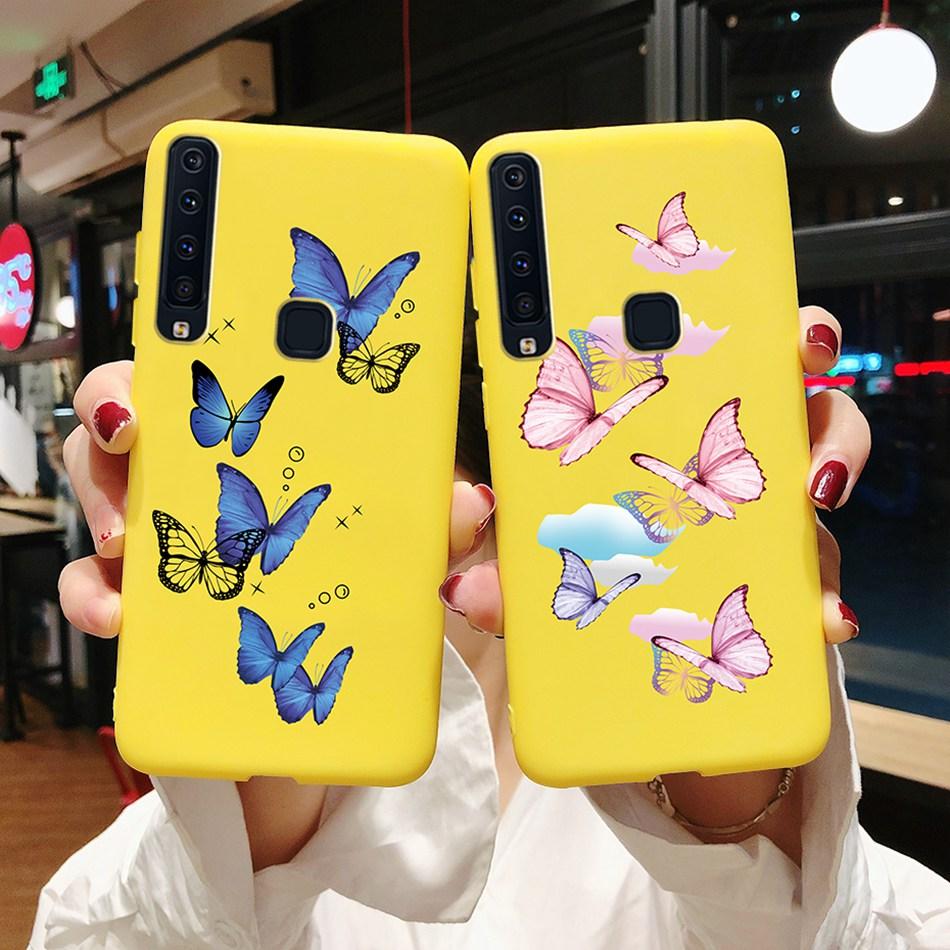 Flower Phone Case For Samsung A9 2018 A920 SM-A920F Back Cover Silicone Painted Soft Fundas for Samsung Galaxy A9 A 9 2018 Cases
