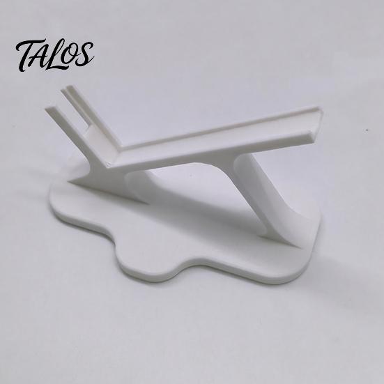 Showcase Phone Holder Lazy Stand, Ergonomic Curved for Side Lying Bed Light Luxury Stand Sofa, Hands-Free Cradle Watching Video, Portable Desk