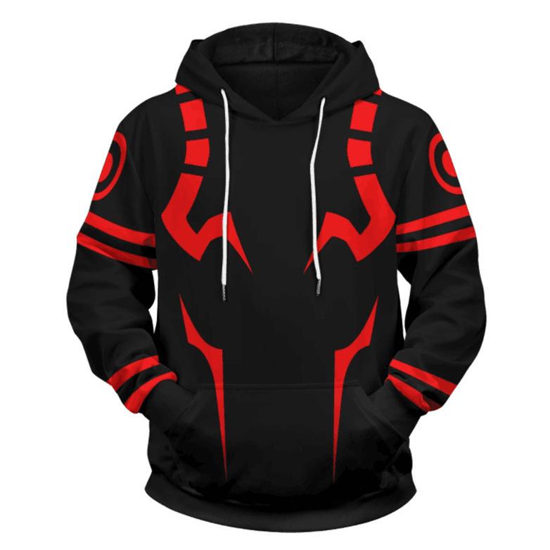 Sweat à capuche Cosplay Ryomen Sukuna Anime Jujutsu Kaisen Impression 3D Manches Longues Sweat-shirt à Enfiler Top Costume Streetwear pour Fans d'Anime