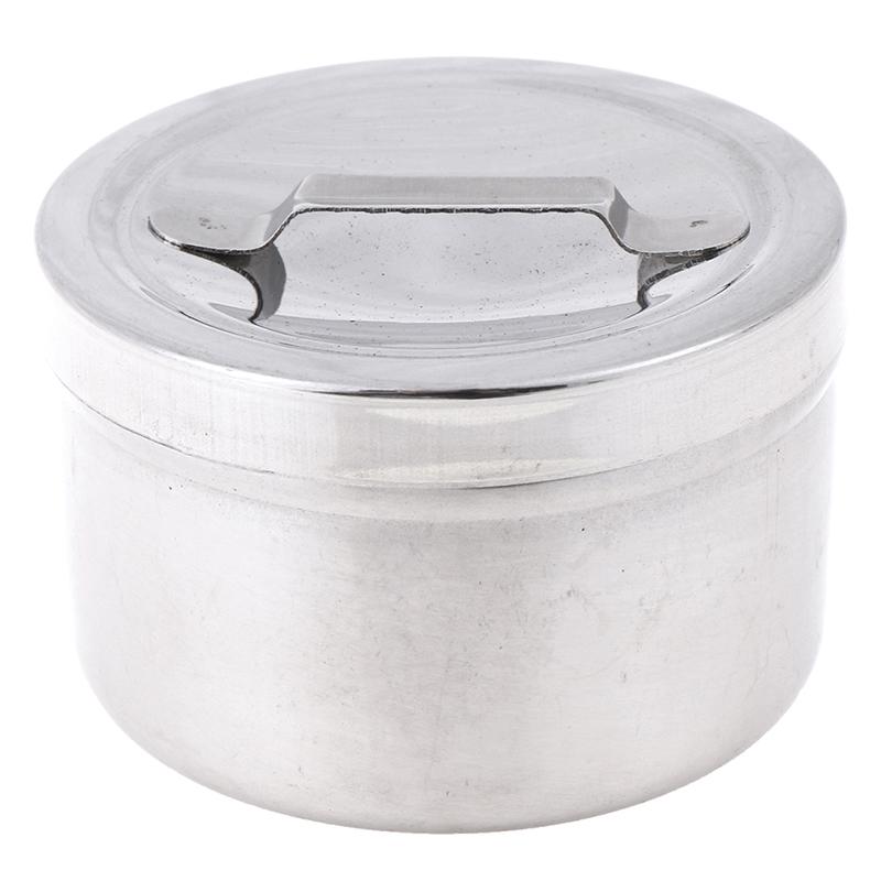 Pojemnik ze stali nierdzewnej Medical Dental Cotton Tank Pojemnik na słoiki do dezynfekcji alkoholu