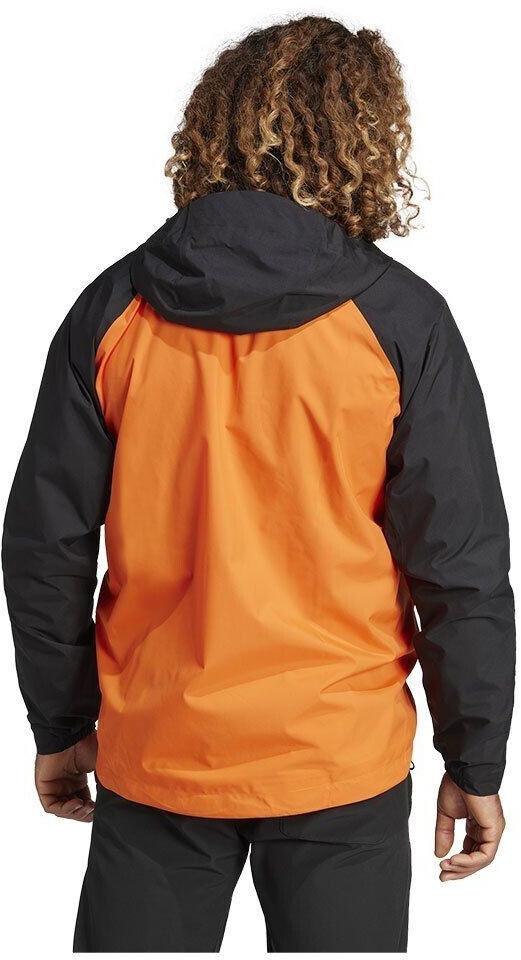 Jacket Adidas Terrex Multi 2L RAIN RDY Rain Jacket Translucent Orange Black