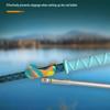 Silicone Anti-Slip Fishing Rod Handle Cover with Automatic Winding and Sweat-Absorbing Tape