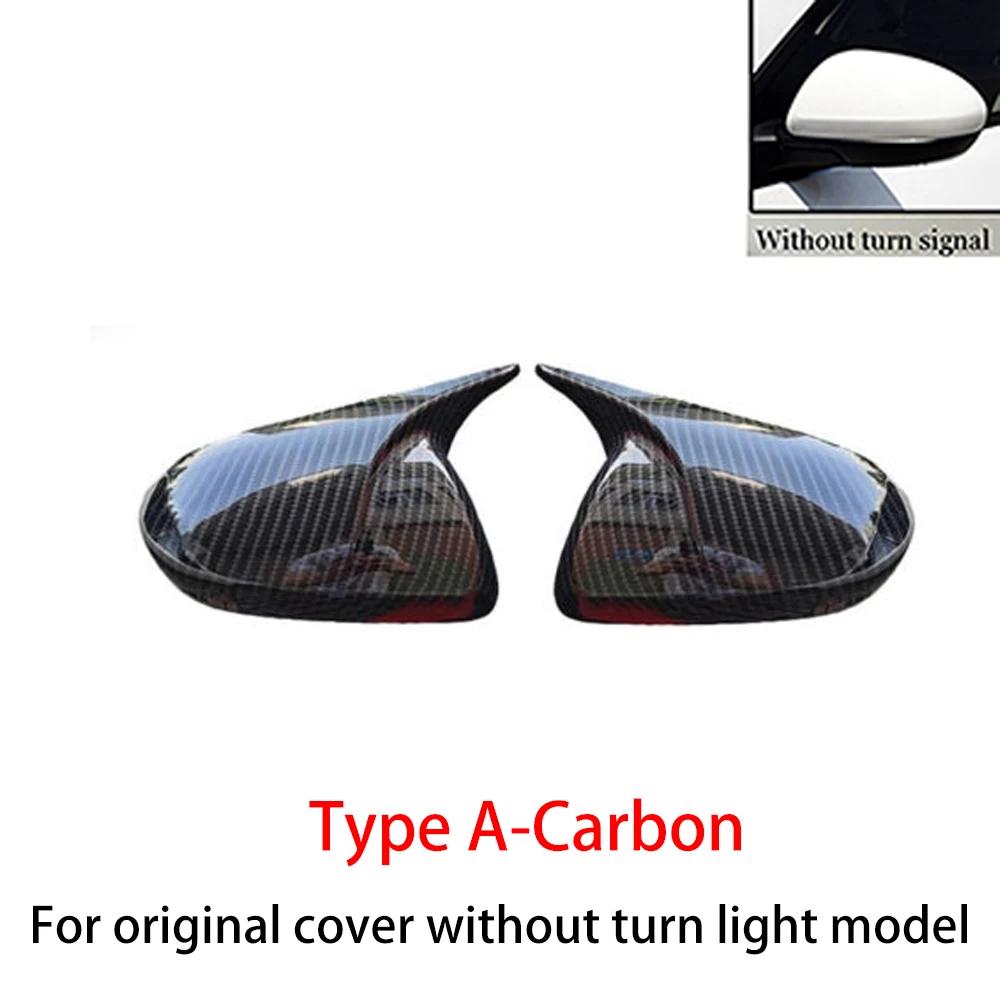 For Mazda 3 2010 2011-2013 Mazda 6 2009- 2011 ABS Car Rearview Side Mirror Cover Wing Cap Exterior Door Trim Adhesive Sticker