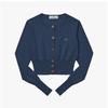 Vivienne Westwood Cashmere Crop Cardigan Bear Of Logo 1803002u Y001v K410