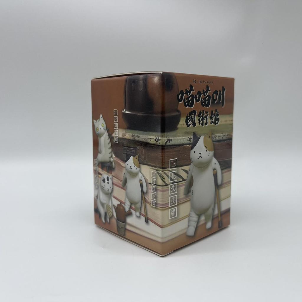 Cat Traditional Chinese Medicine Acupuncture Martial Arts Hall Healing Emotional Small Action Figurine Surprise Gifts