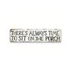Vintage Metal Wall Art Sign, Humorous Decorative Poster for Home Office Bar