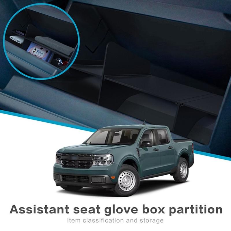 Glove Box Organizer Quick Setup Divider Compartment Storage Insert Tray for 2022-2025 Automotive Accessories