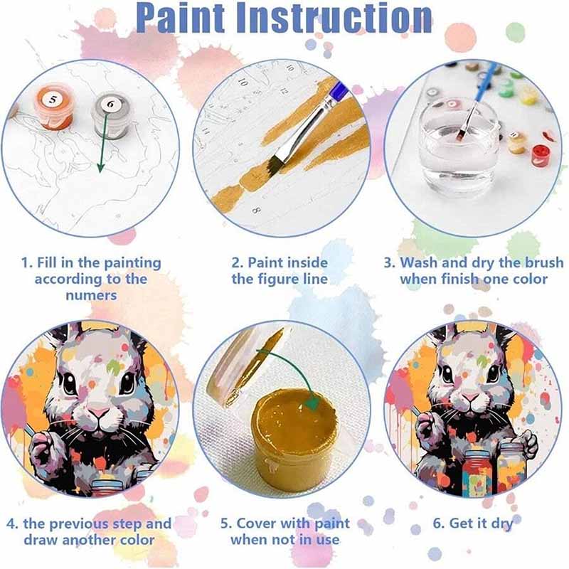 Disney Oil Painting Toy Story Characters Art Handmade Diy Painting Home Decoration Gift