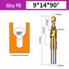 TG High-Speed Steel Titanium Plated M8 Step Countersink Drill Bit