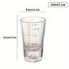 1pc/6pcs Mountain Shot Cups Shot Glasses Small Wine Cups Chinese Baijiu Cups For Bar Pub Club Restaurant And Home Use Drinkware