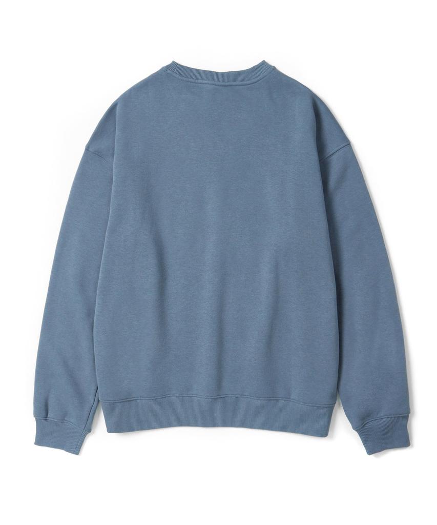 KULTE Twill Arch Logo Crewneck L.Blue