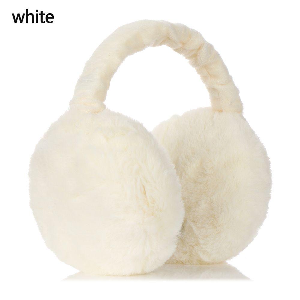 Adjustable Autumn And Winter Warmer Ear Cover Solid Color Earflaps Women Earmuffs