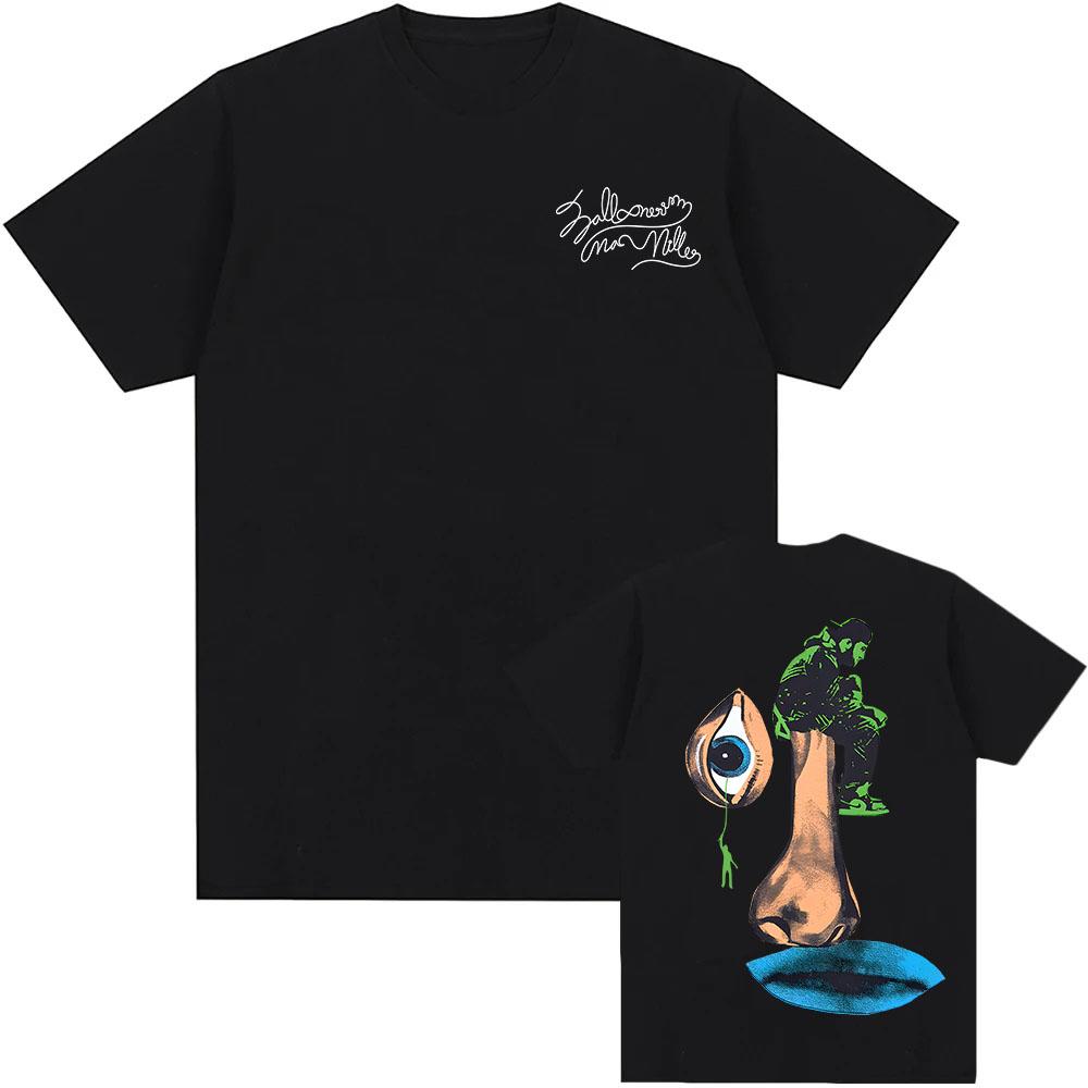 Macc Miller Balloonerism Tshirt Cotton High Quality Summer Tee-shirt Ropa Hombre Camisetas Short Sleeve O-neck Women T-shirt