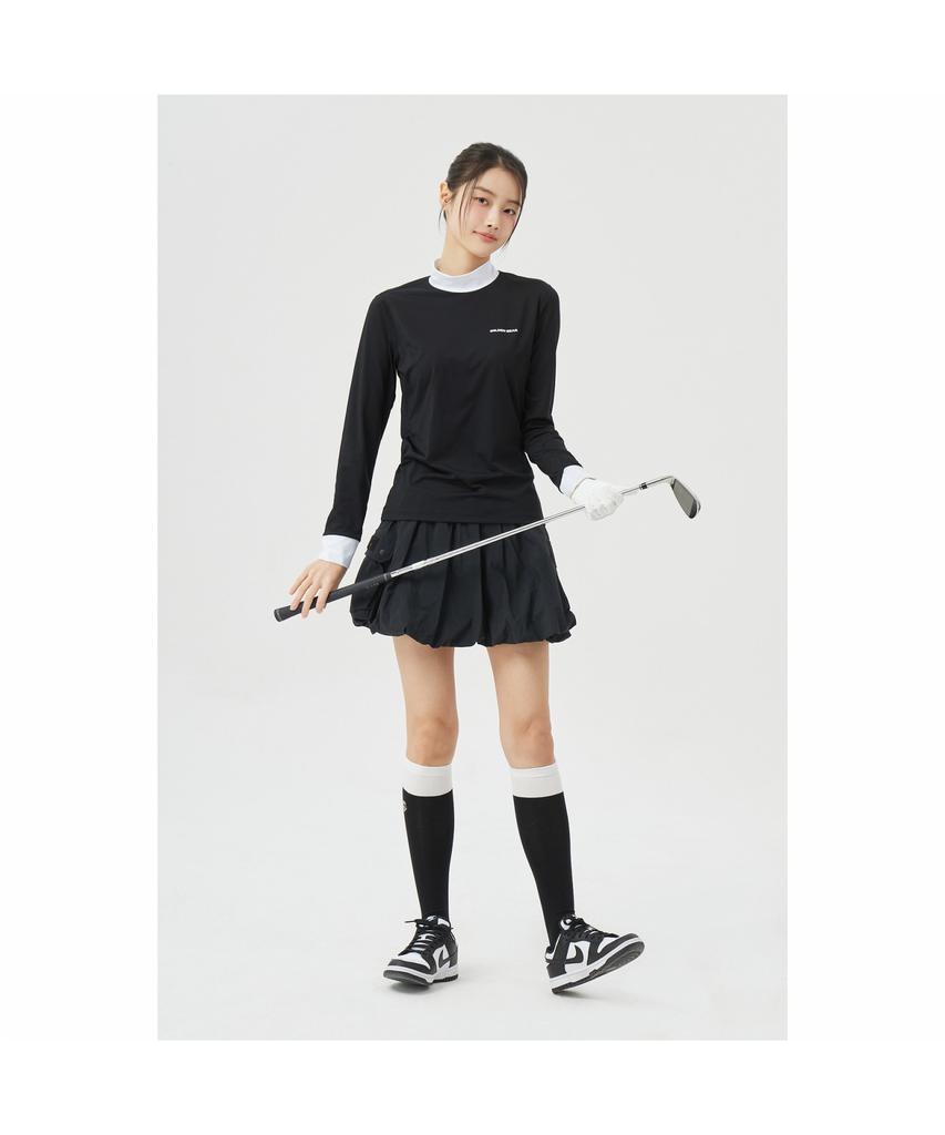 Goldeunbeeo (W) Ballon-Fit Skirt G5Kcm26401Bkx