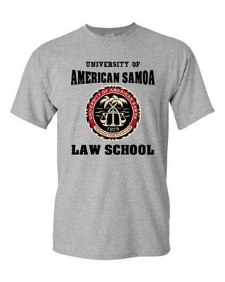 University Of American Samoa Law School Samoaanse Studenten DT Volwassen T-shirt Tee Unisex T-shirt