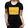 Get Naked Typography Mustard TShirt for Women Round Neck Streetwear T Shirts Womens Short Sleeve Summer Clothes Tops