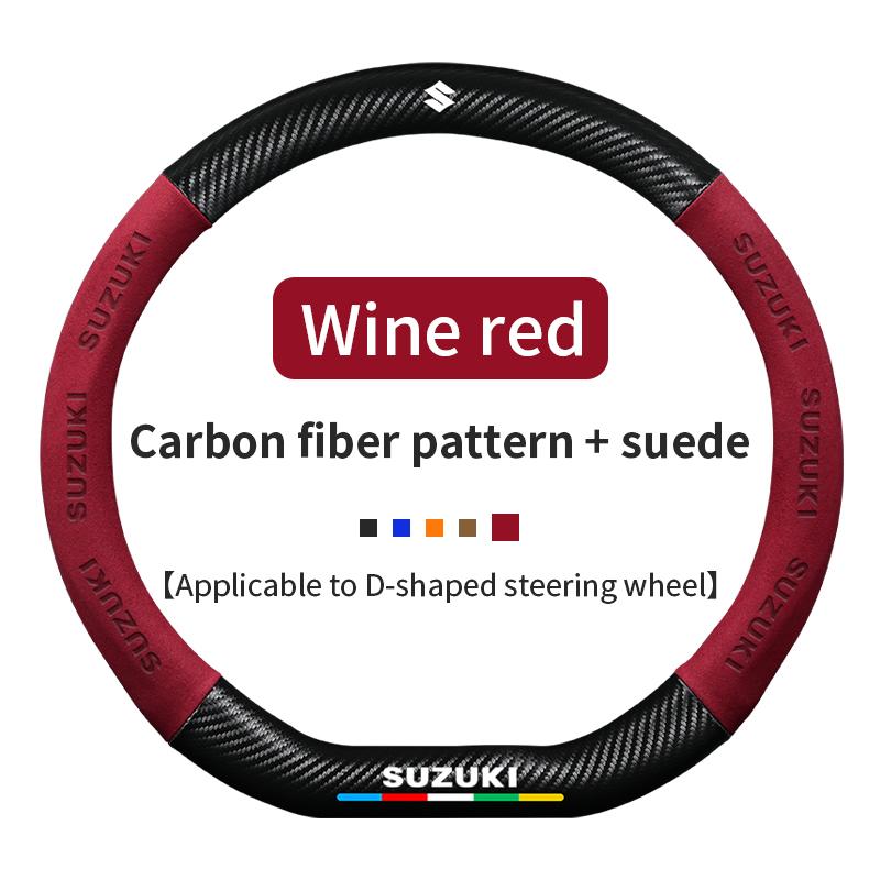 Cat Steering Wheel Cover For Suzuki Ignis Jimny SX4 S-Cross Swift Grand-Vitara Aito Baleno Celerio Ciaz Equator Ertiga Samura