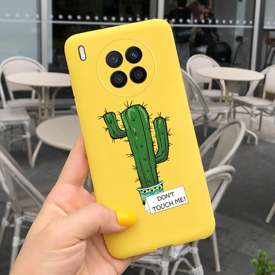 Stylish Silicone Case For Honor 50 Lite Case Soft Slim Phone Back Cover For Huawei Honor50 Lite Cases Honor 50Lite Coques Fundas