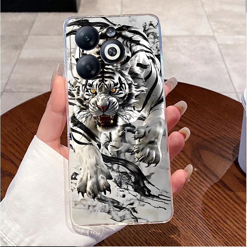 For Tecno Spark 20 KJ5 KJ5n 20C BG7n Back Cover for Tecno Spark 20C Case Clear Luxury Cute Love Rabbit Funny Silicone Phone Case