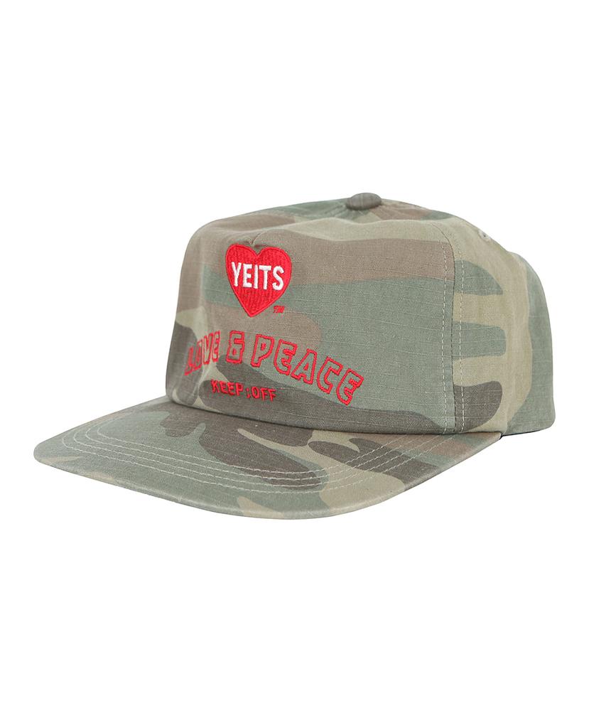 Leopeukingjeu Love And Peace 5-Panel Cap - Camo