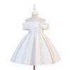Girls' Formal Princess Dress - Children's Satin Flower Girl & Stage Performance Costume