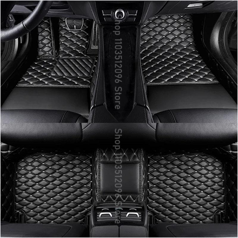 Custom High Quality Car Floor Mat for Toyota Highlander 5 Seat Hybrid 2025-2025 Vios Anti Dirty Durabler Leather Carpet