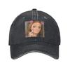 Disgusting Doll Face Meme Baseball Cap Sun Hiking Fishing Washed Trucker Hat Unisex Men Fitted Retro Print Baseball Caps