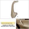 Car Inner Door Handle Trim Pull Grab Panel Handle 2038101551 2038101651 for For Mercedes Benz C-Class W203  2000-2007 fit 4-Door Sedan Only