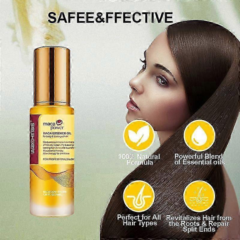 25-26 Kollagen Haarbehandlung Tiefenpflege für Alle Haartypen 500 ml + Arganöl Haarserum für Trockenes Strapaziertes Haar 50 ml
