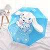 1pc Blue Cinnamoroll & Bear Ideas Cartoon Umbrella, Portable 3-Fold Compact Umbrella, Suitable for Camping, Hiking and Travel, Ideal Easter Birthday G