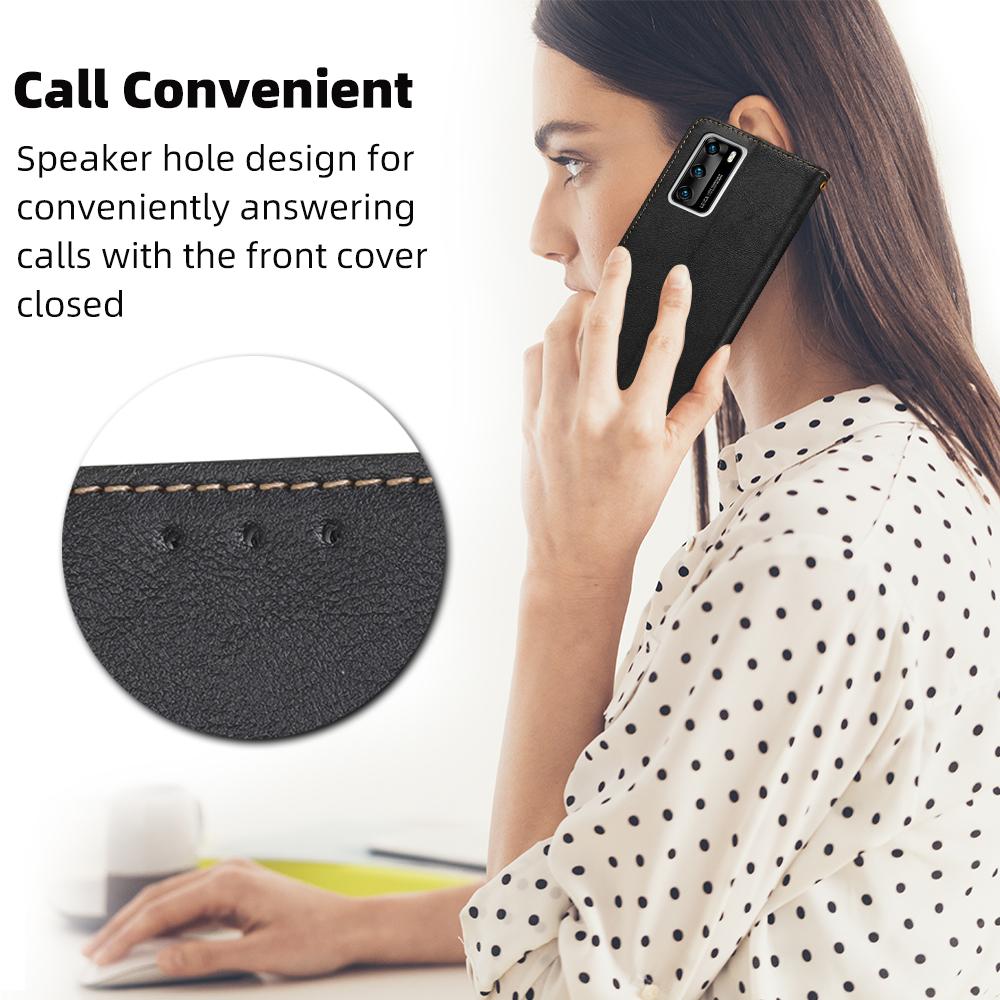 RFID Anti-Diefstal Flip Wallet Case Voor Honor 50 10X Lite 7A 7C 8A 8S 9A 9X Huawei P Smart Z 2019 2021 Cover PU Lederen Holster 6 Kaartsleuven Telefoonbumper