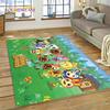 Schattig Animal Crossing New Horizons Cartoon Tapijt Vloerkleed voor Slaapkamer Woonkamer Huis Sofa Decoratie, Kinderspel Grote Decoratie Vloermat